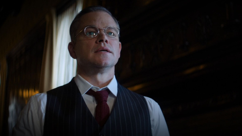 Matt Damon Br. Big glasses