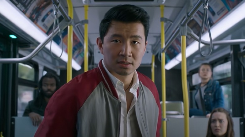 Shang-Chi bus fight scene