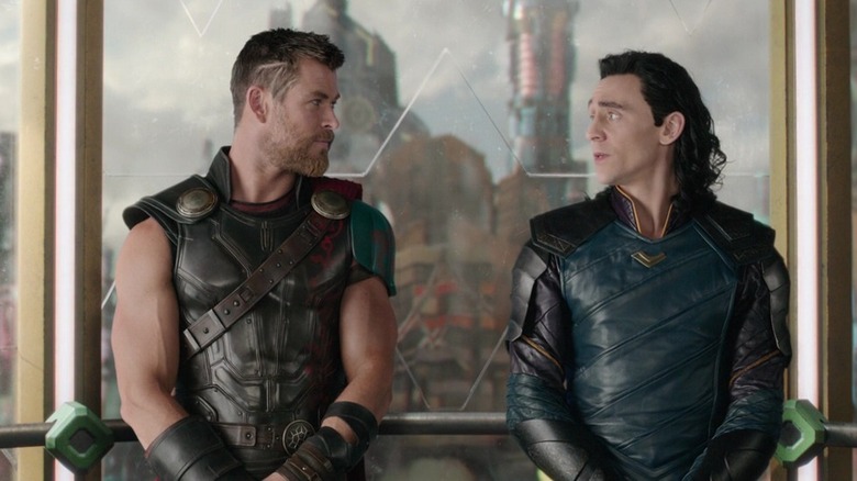 Thor and Loki together