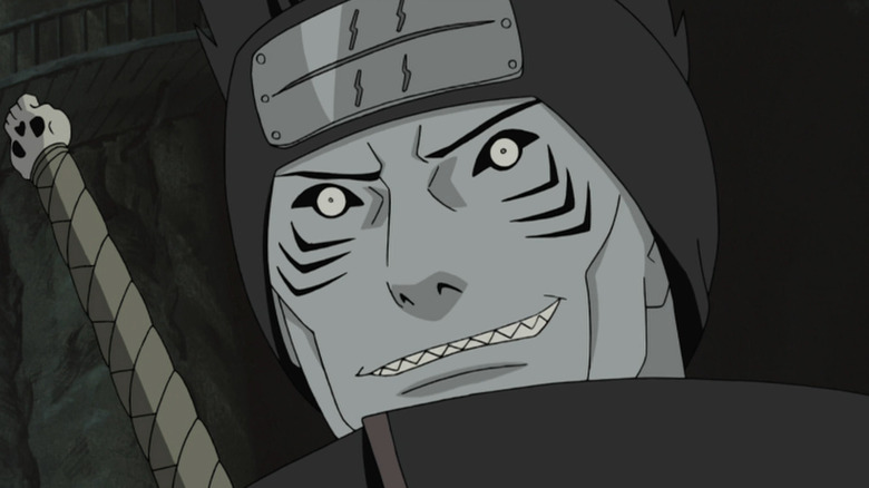 Kisame grinning wickedly