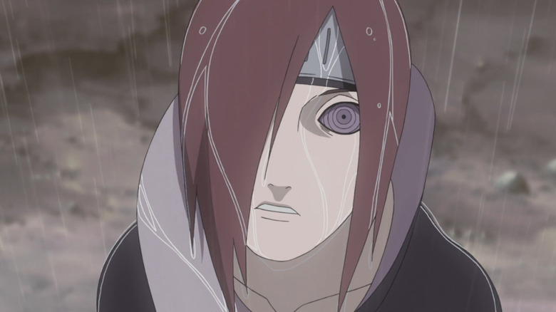 Nagato in the rain