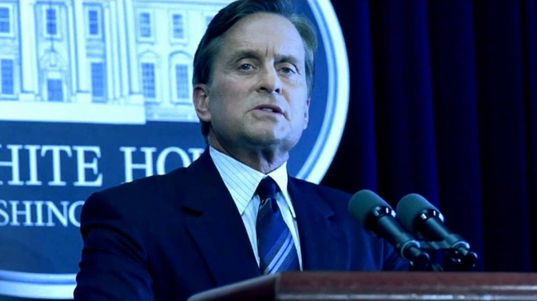 Judge Wakefield standing at White House podium