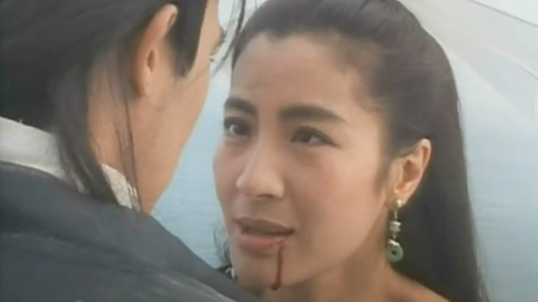 Michelle Yeoh bleeding from mouth