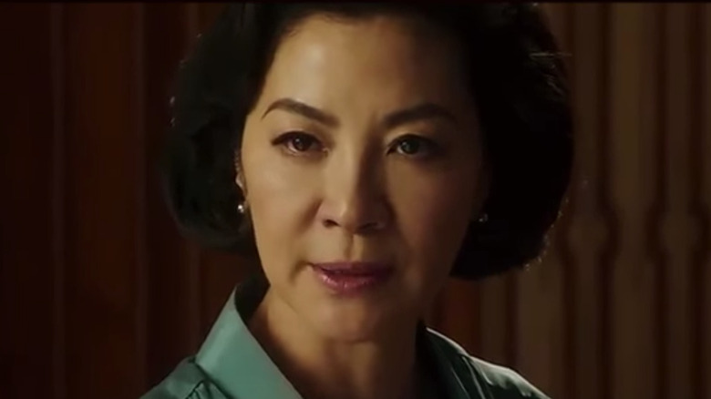 Michelle Yeoh with short hair