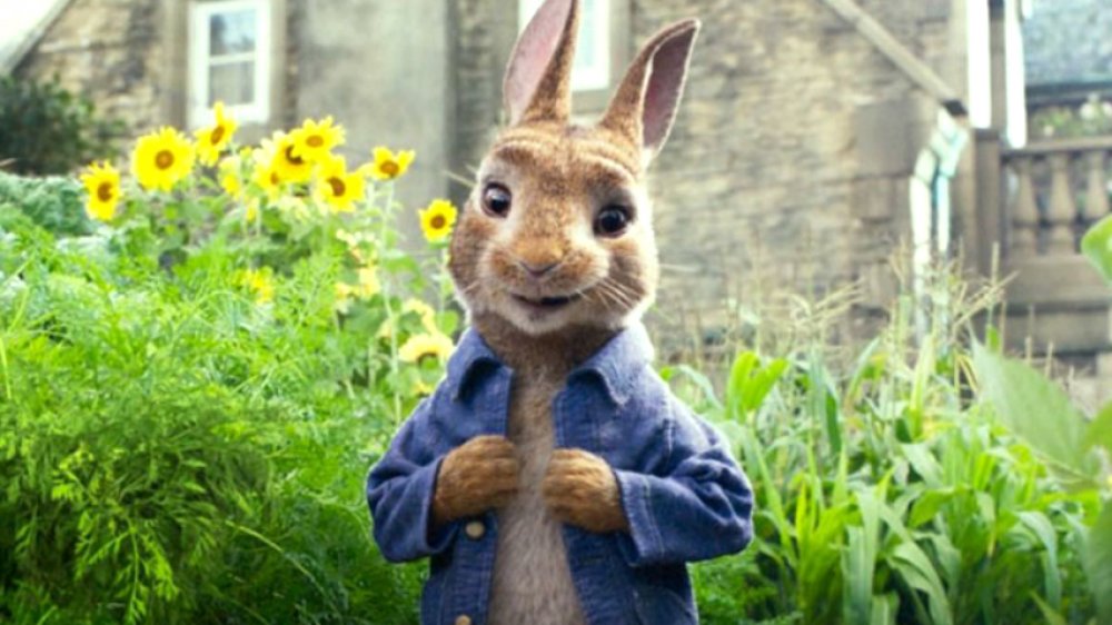 Scene from Peter Rabbit 