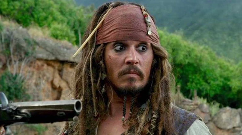 Jack Sparrow looks right