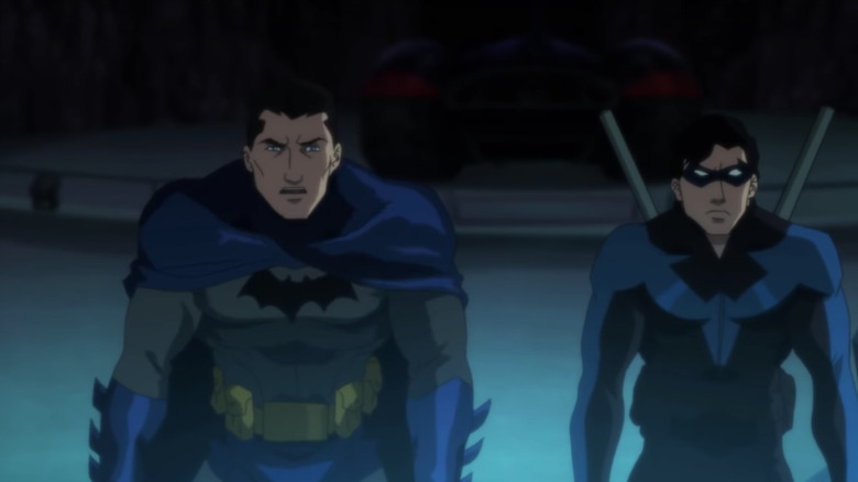 bruce wayne and dick grayson walking slow