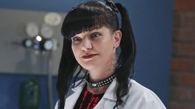 Abby Sciuto pigtails lab coat