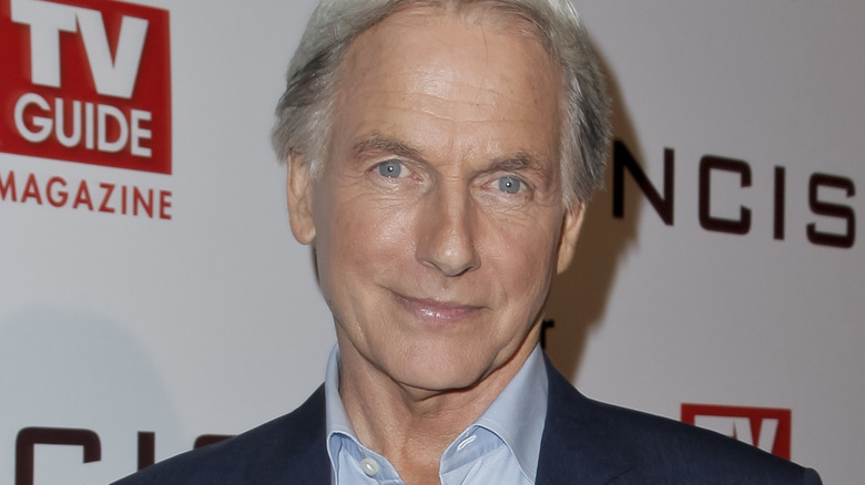 Mark Harmon at event