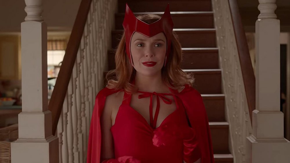 Elizabeth Olson as Scarlet Witch in WandaVision