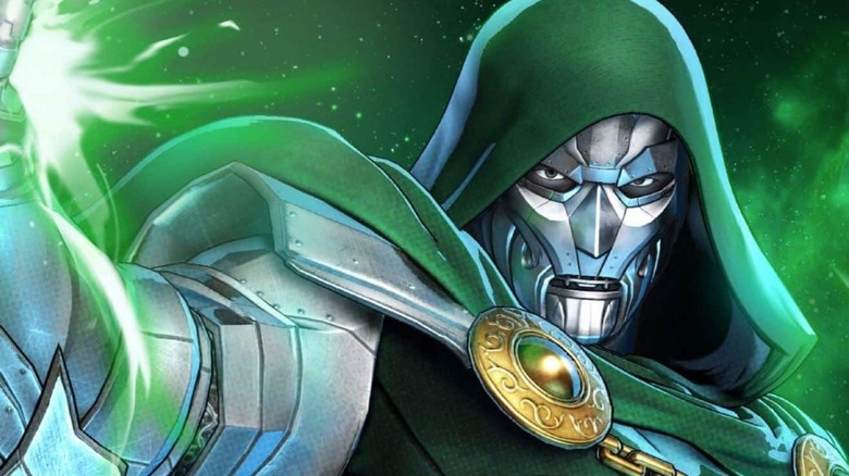 Dr. Doom raises his hand