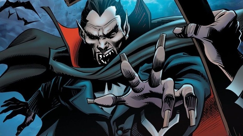 Dracula reaches out his hand