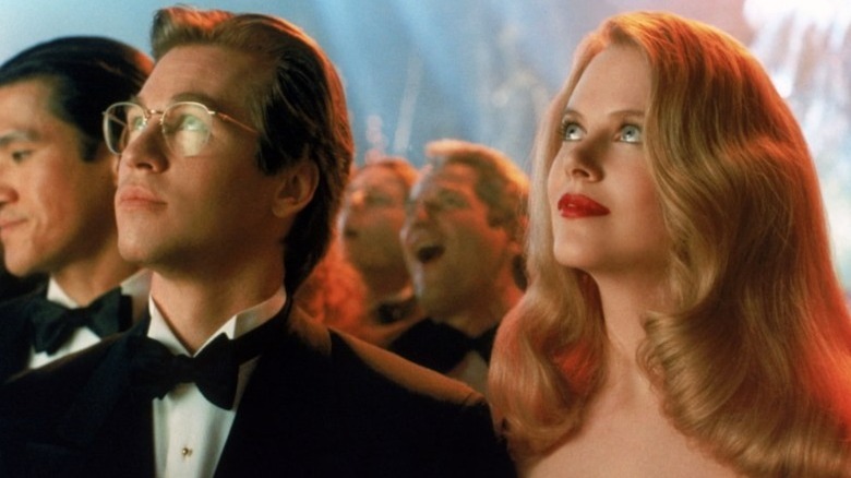Val Kilmer Nicole Kidman look up