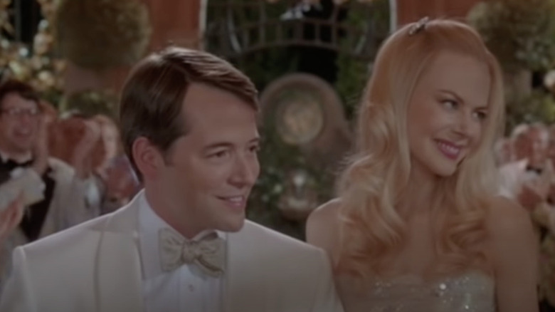 Matthew Broderick Nicole Kidman look to side