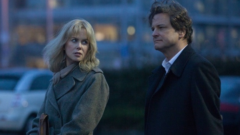 Nicole Kidman looks at Colin Firth