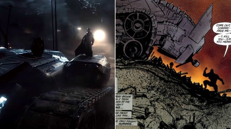 Tank Batmobile comparison