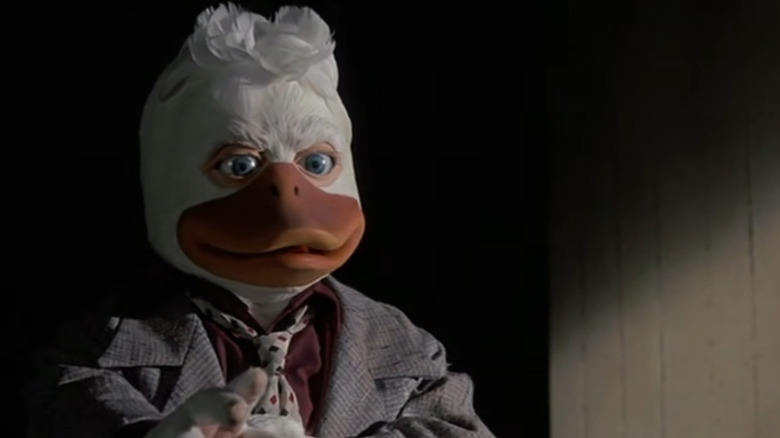 Howard the Duck in a suit in "Howard the Duck" (1986)