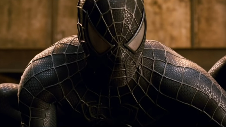 Black suit Spider-Man