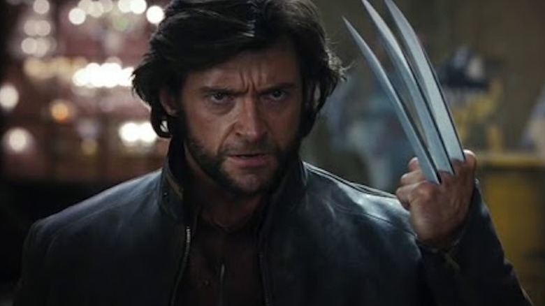 Wolverine holds up his claws in "X-Men Origins: Wolverine" (2009)