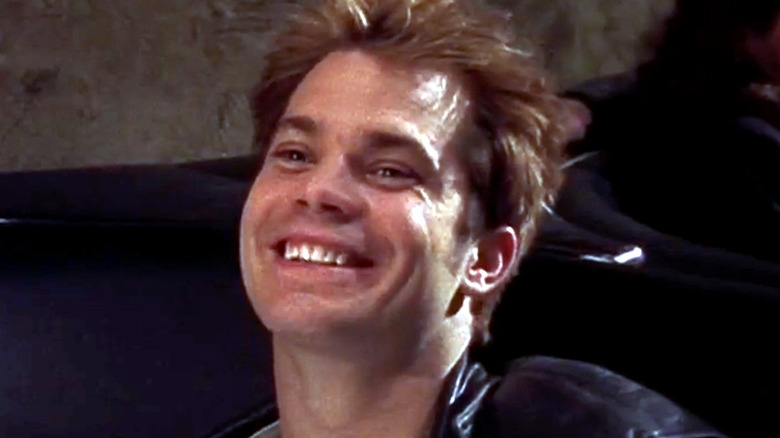 Timothy Olyphant laughing