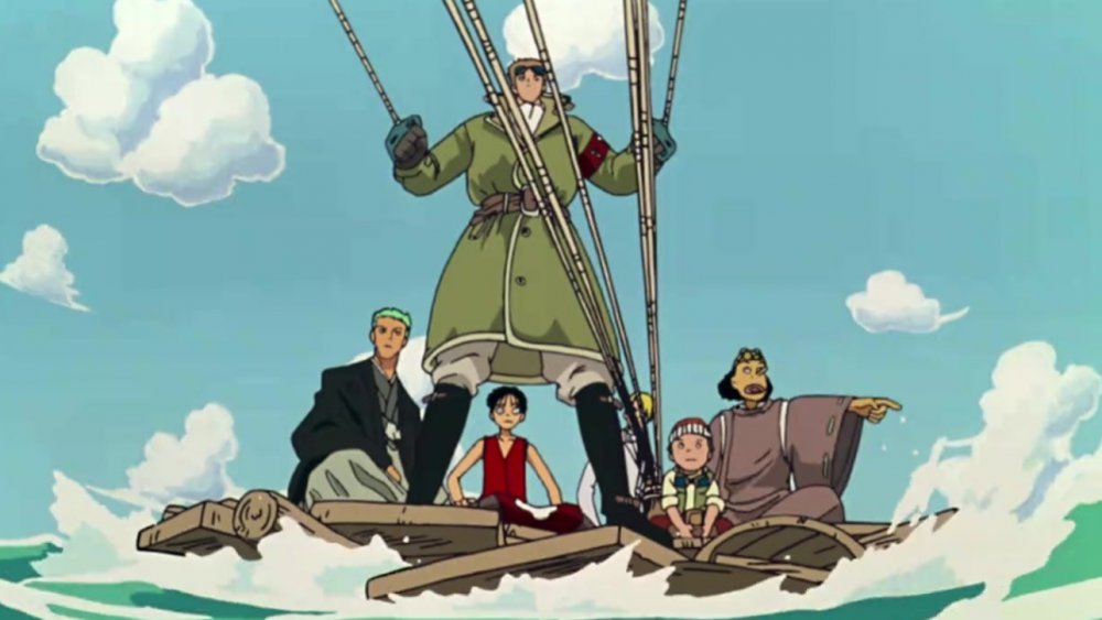 Monkey D. Luffy and the Straw Hat Pirates in Clockwork Island Adventure