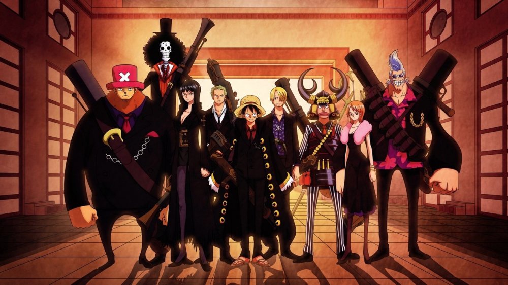 Monkey D. Luffy and the Straw Hat Pirates in One Piece Film: Strong World