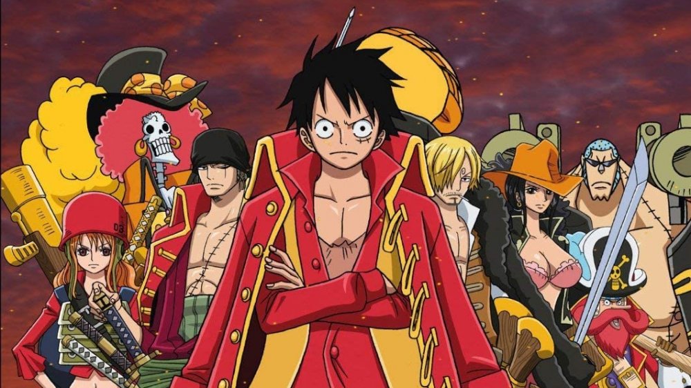 Monkey D. Luffy and the Straw Hat Pirates in One Piece Film: Z