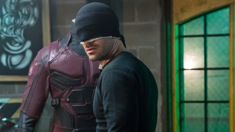 Murdock with his Daredevil costume