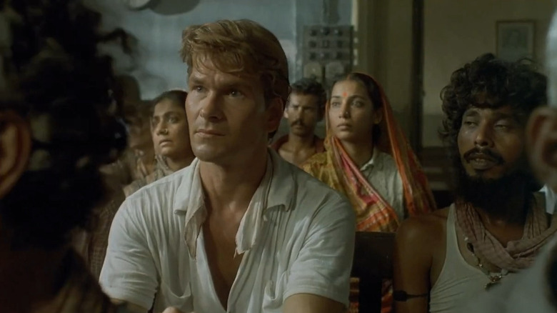 Patrick Swayze white shirt