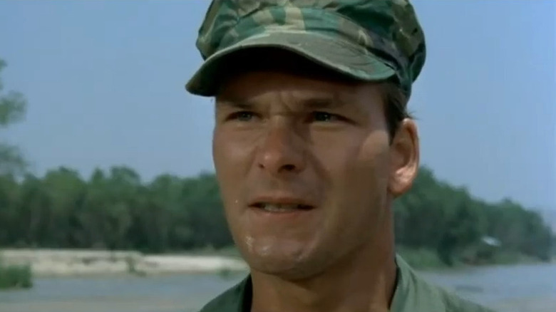 Patrick Swayze army hat