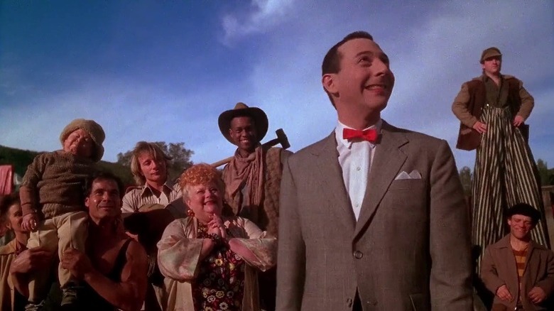 Pee-wee Herman smiling