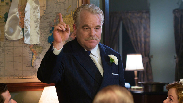 Philip Seymour Hoffman in The Master