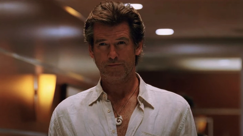 Pierce Brosnan smiling