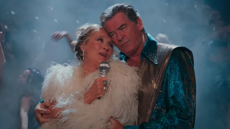 Pierce Brosnan with Meryl Streep