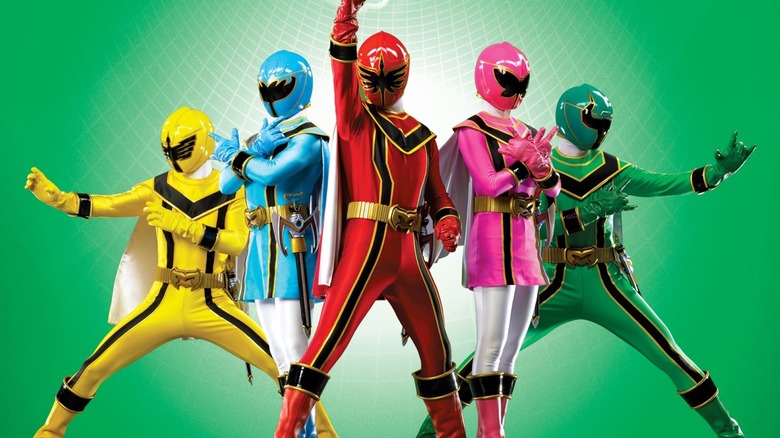 Mystic Force Rangers posing together