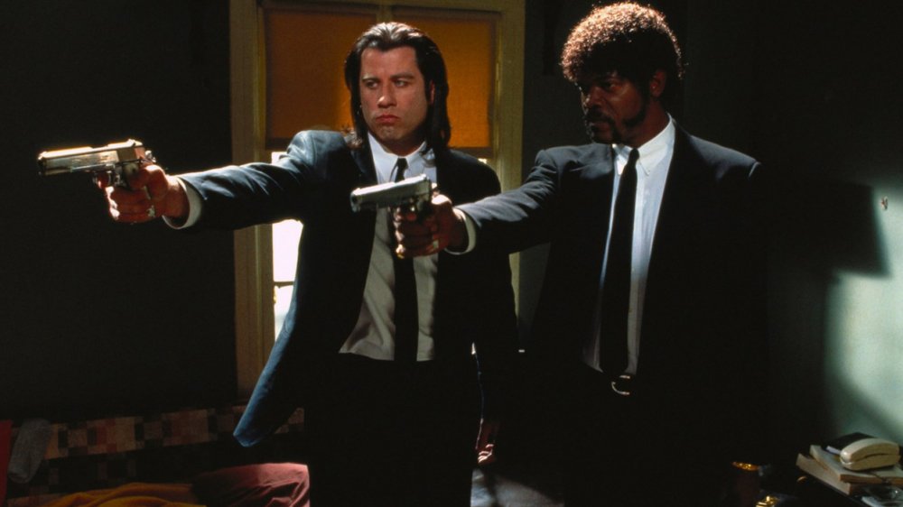 John Travolta and Samuel L. Jackson in Pulp Fiction