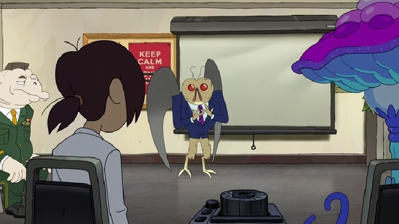 Mothman talking