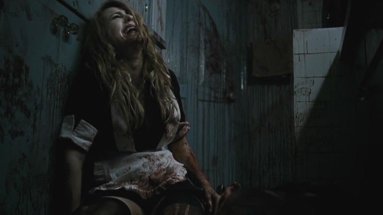 Scout Taylor-Compton weeps