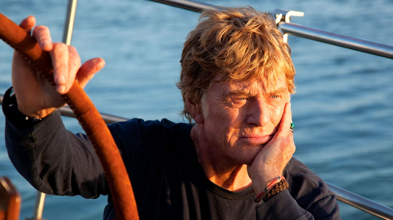 Robert Redford sailing
