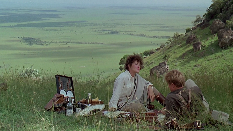 Out of Africa picnic scene