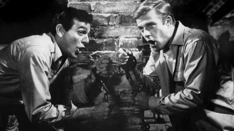 Robert Redford and Mike Connors