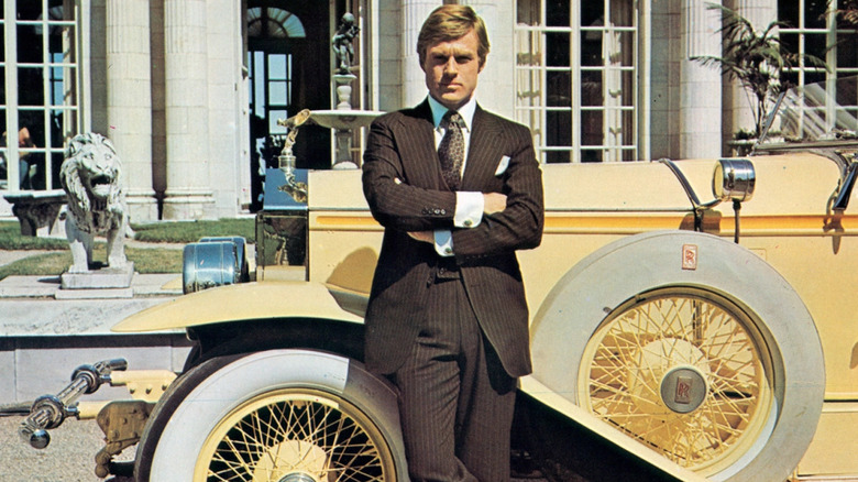 Robert Redford as Jay gatsby