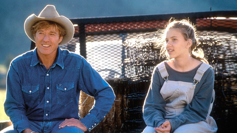 Robert Redford and Scarlett Johansson