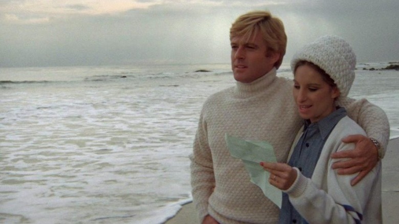 Robert Redford with Barbara Streisand