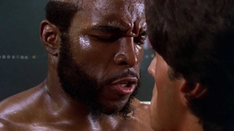 Clubber Lang stares down rocky