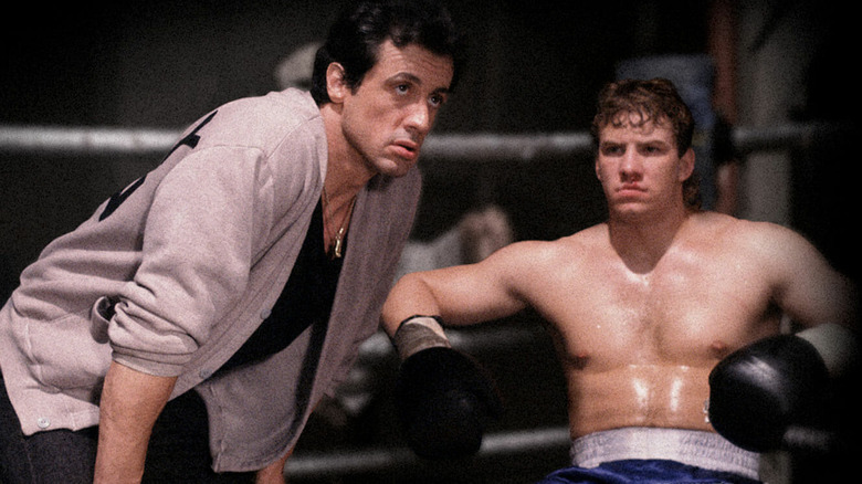 Rocky and Tommy in the ring