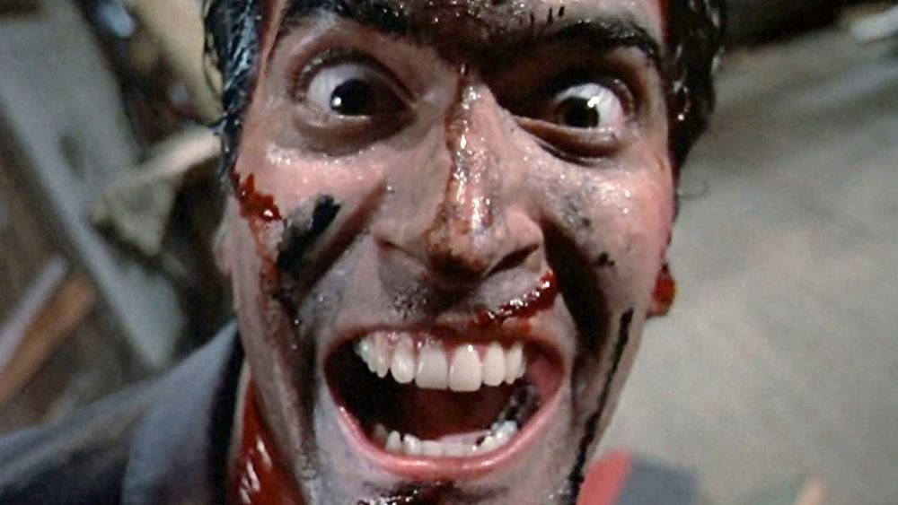 Bruce Campbell from Sam Raimi's Evil Dead II