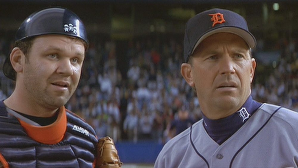 John C. Reilly and Kevin Costner in Sam Raimi's For Love of the game