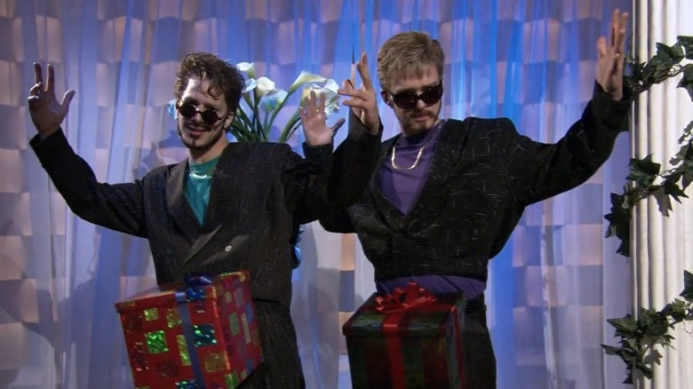 Andy Samberg and Justin Timberlake