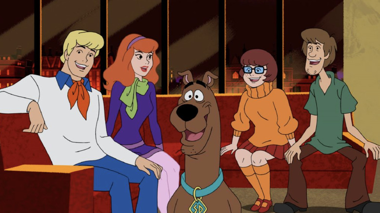 Mystery Inc. by a window